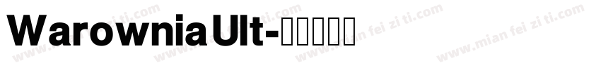 Warownia Ult字体转换